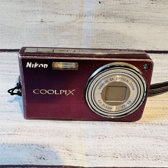 Nikon Cameras, Photo & Video Nikon Coolpix S55 Plum 0 Megapixels 25